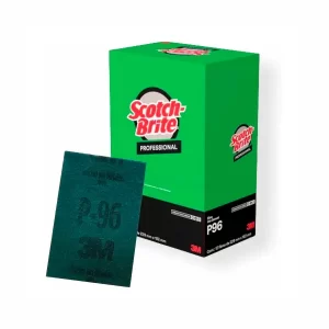 Fibra de mano Scotch-Brite™ 96 de uso general, almohadilla de abrasión media para limpieza diaria de utensilios y equipos