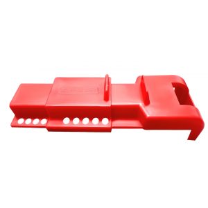 Bloqueo para válvulas de mariposa ajustable, compatible con diferentes tipos de válvulas y uso con cable Safelex para una fijación segura