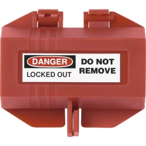 Bloqueo para enchufes de polipropileno no conductor compatible con clavijas de 110 220 y 550 V