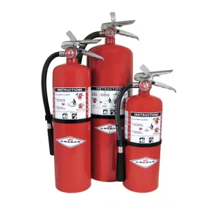 Agente químico seco regular Amerex portátil agente químico seco siliconado para incendios Clase B y C
