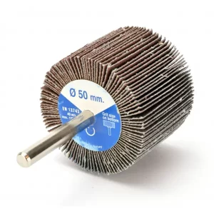 Ruedas flap 5040 G60 G80 G121 con láminas de material no tejido para adaptación uniforme, pulido de superficies y acabado cepillado