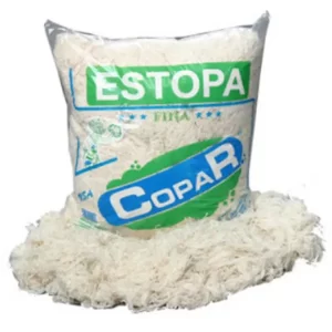 Estopa super fina: La Estopa super fina de color blanco crema 100 suave es especial para limpiar pulir y encerar e ideales para Compra en Guantes Ergo.
