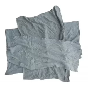Trapo industrial 100% color gris para tornos, talleres mecánicos, limpieza de transformadores y material eléctrico, limpiezas de grasas y aceites