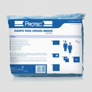 Paquetes cirugía: Tela no tejida de polipropileno Impermeable a la penetración de líquidos y fluidos Color antirreflejante no Compra en Guantes Ergo.