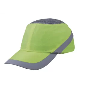 GORRA ANTI-GOLPES TIPO BASEBALL: Gorra antichoques tipo baseball parte superior en malla mesh muy ventilada para más confort Equipado con una Compra en.