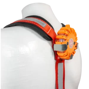 Clip soporte bengala tbb: El clip de soporte TBC es un accesorio que permite colocar la señalización en el personal en el pantalón Compra en Guantes Sergo.