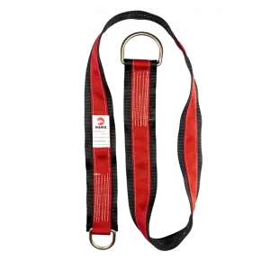 Punto fijo: Cinta flexible en forma de banda con una argolla en cada extremo que sirven como puntos seguros de conexión Compra en Guantes Ergo.