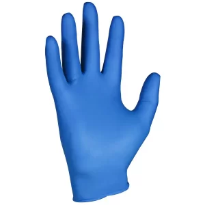 Guante nitrilo azul ártico: Estos guantes ambidiestros de 9 5 cuentan con un puño con reborde para facilitar su colocación puntas de los Compra en Guantes.