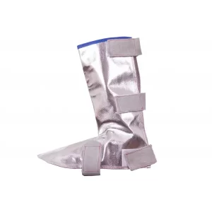 Polaina aluminizada: Polainas de rayón aluminizado diseñadas para ser usadas en ambientes industriales con temperaturas altas Compra en Guantes Ergo.