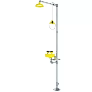 Tuberia galvanizada 20 gpm: Los equipos combinados de ducha y lava ojos de emergencia de Encon proporcionan al usuario tanto una Compra en Guantes Ergo.