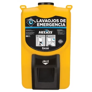 Helios áreas: Para áreas donde el agua potable no está disponible las estaciones lava ojos portátiles y auto-contenidas con Compra en Guantes Ergo.