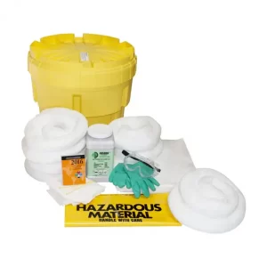 Kit antiderrames 20 galones - solo aceite: En un derrame el tiempo de reacción se convierte en su activo más valioso Responda rápidamente a cualquier.