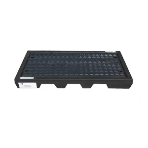 Plataforma antiderrame 4 tambos: Plataforma Antiderrames para 4 Tambos Industriales resistente a hidrocarburos aceites y a la corrosión Compra en Guantes.