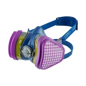 Respirador multigas p100 485: Diseño de filtro compacto para ofrecer un campo de visión más amplio al usuario Respirador ligero para Compra en Guantes.