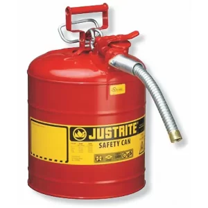Latas accuflow tipo 2 inflamables: Todas las latas de seguridad Justrite Tipo II Accuflow cuentan con un diseño ventilado para proporcionar un Compra en.