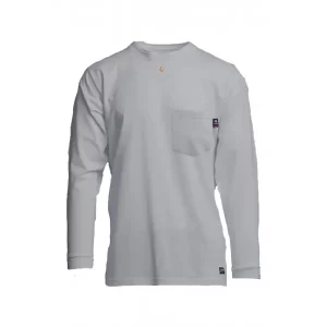 Playera fr pocket: Las camisetas de bolsillo de manga larga ignfugas LAPCO FR tienen todas las caractersticas de comodidad de tu Compra en Guantes Ergo.