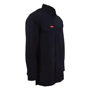 Camisa casual fr nomex mhp: Estilo uniforme con pliegues traseros para facilitar el movimiento hilo doble en bolsas solapa y costura de Compra en Guantes.
