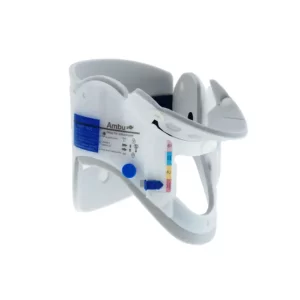 Collarín cervical: Sistema codificado en colores para fácil interpretación y ajuste perfecto Ajustable a 4 tamaños de adulto Compra en Guantes Ergo.