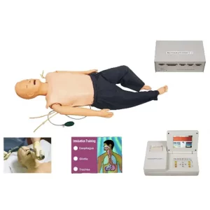 Simulador acls: Esta maniquí de cuerpo entero ofrece múltiples posibilidades para practicar las medidas siguientes Compra en Guantes Ergo.