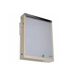 Negatoscopio: Estructura de acero inoxidable Fijo de pared o empotrado De una sección Panel frontal de acrílico Balastra de Compra en Guantes Ergo.