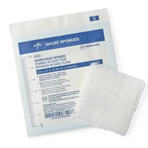 Gasa Esponja: Esponja de gasa alto grado de pureza y calidad alta resistencia alta absorbencia suavidad al tacto y estéril Compra en Guantes Ergo.