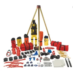 Kit rescate espacios confinados: Este kit para presenta el equipo para el participante asistente rescatista de emergencia operador del cable Compra en.