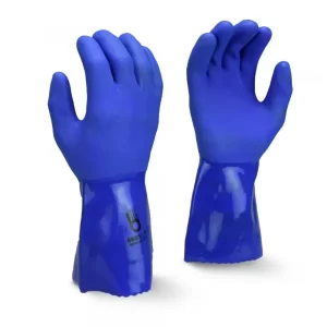 Guante gasa pvc nitrilo bellingham: El guante Bellingham Glove 6601 El guante de guantelete de PVC nitrilo de 12 de triple inmersión presenta un Compra en.