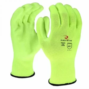 Guante trabajo alta visibilidad: El guante de trabajo de alta visibilidad Radians RWG22 proporciona una excelente protección contra la Compra en Guantes.