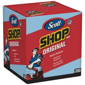 Toallas trapos scott: 3 veces más resistentes y duraderas cuando se mojan deja menos pelusas que el principal papel de cocina Compra en Guantes Ergo.