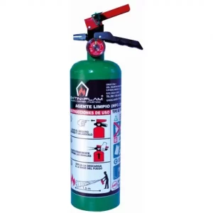Extintor portátil agente limpio hfc-236-fa 1 2: Extintores de 1 y 2 kg fabricados de tubo de acero sin costura calibre 16 Son probados hidrostáticamente.