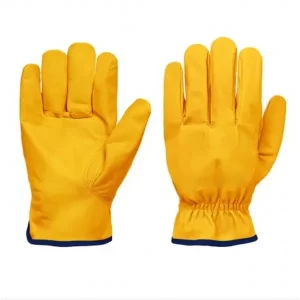 Guante piel operador c-resorte: Curtido al cromo en piel de res suave cómodo y rendidor diseño tipo americano permite tener una mayor Compra en Guantes.