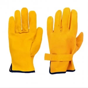 Guante piel operador c-velcro: Curtido al cromo en piel de res suave cómodo y rendidor diseño tipo americano permite tener una mayor Compra en Guantes.