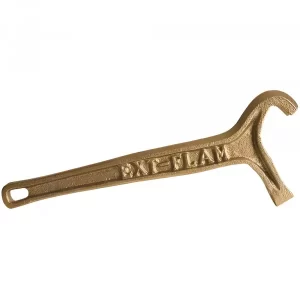 Llave bronce acoples: Llave universal para el uso en mangueras de hidrante que por su diseño ligero y práctico permite tener el Compra en Guantes Ergo.