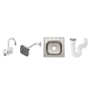 Foset Plomeria: Plomeria calentadores de paso calentadores solares monomandos para fregadero monomandos para lavabo llaves y Compra en Guantes Sergo.
