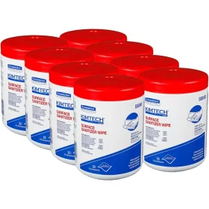 Toallas desinfectantes superficies: Las toallitas desinfectantes para superficies de Kimtech son toallitas que eliminan los gérmenes en Compra en Guantes.